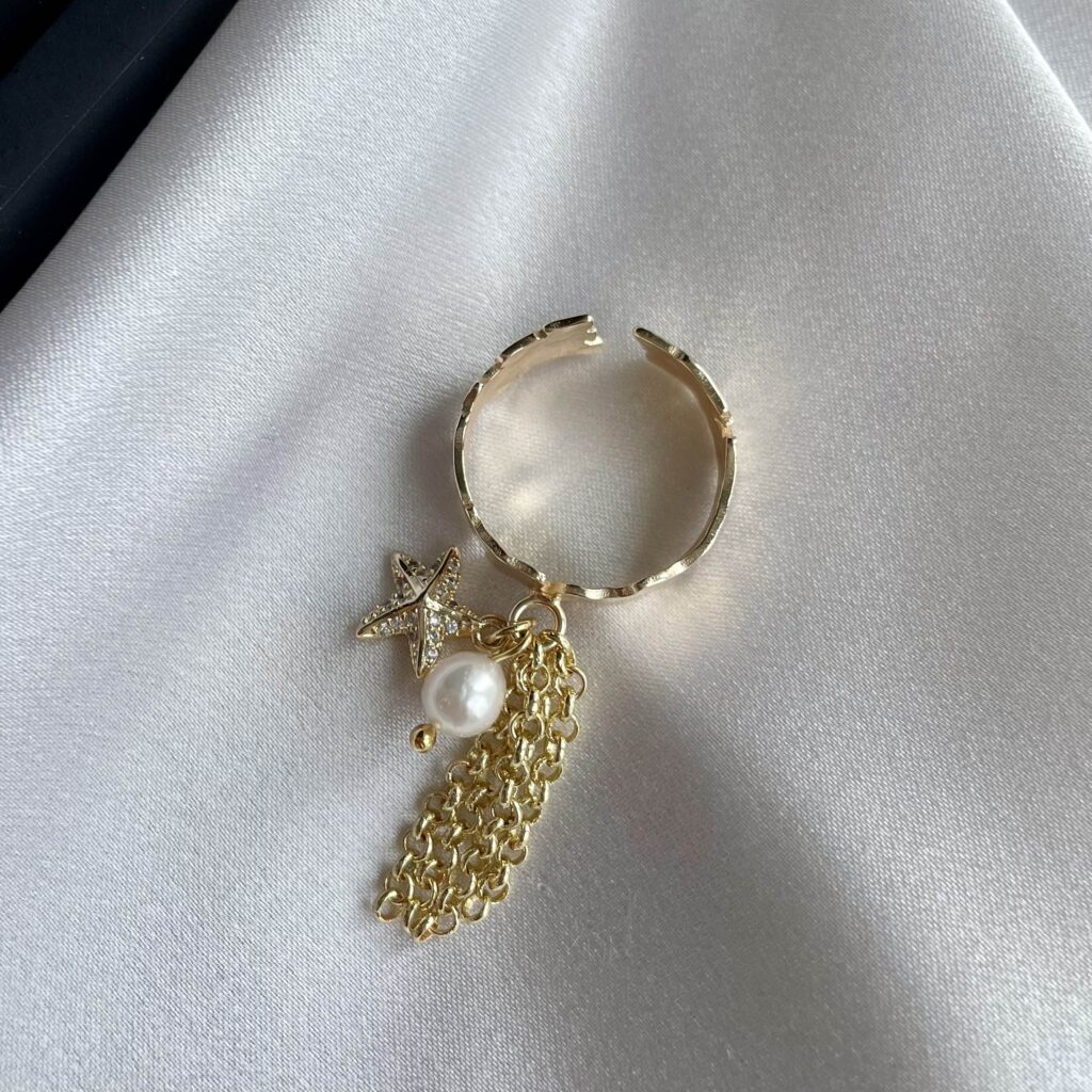 Кольцо с морской звездой "Тайна Океана" Virossa Jewelry