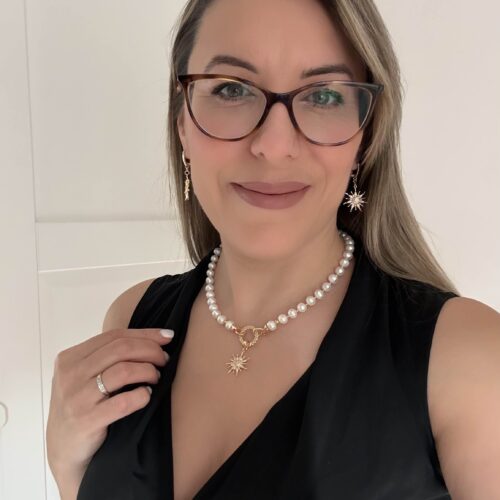 Комплект колье и серьги с солнцем