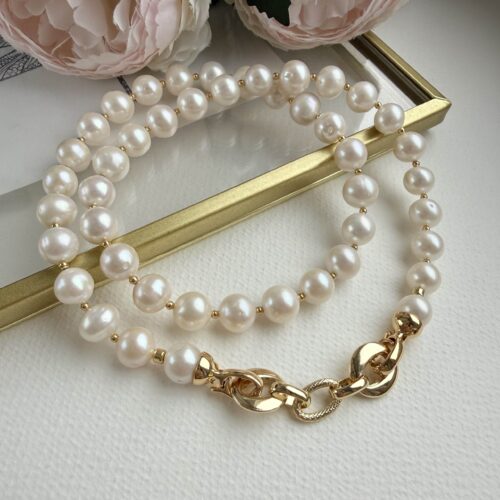 Колье из жемчуга "Чистое сияние"